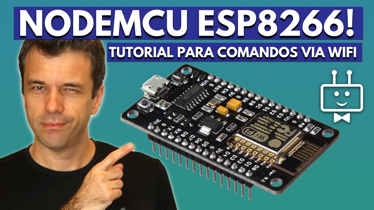 COMANDOS VIA WIFI! | NodeMCU ESP8266 | Tutorial via Arduino IDE