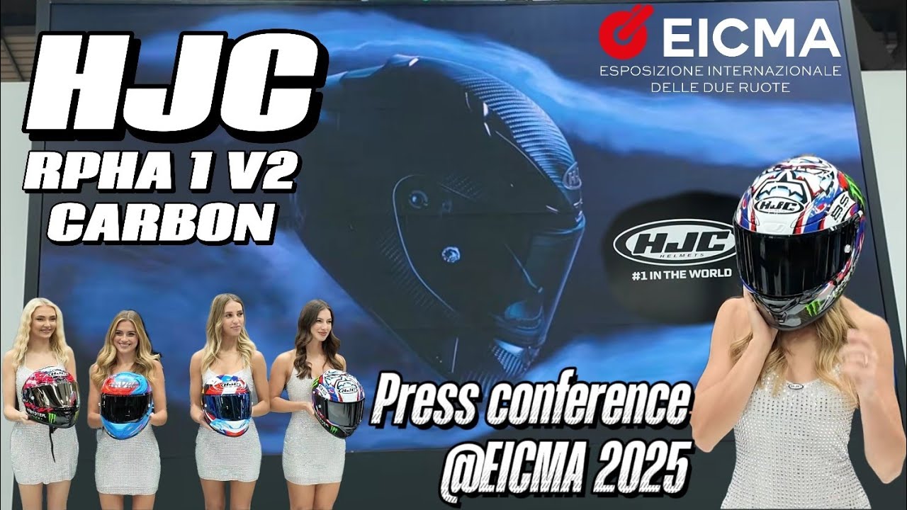 HJC 프레스 콘퍼런스 구경하기, EICMA 2025