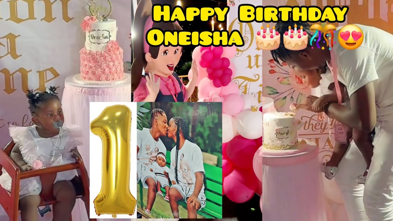 Малышке Оуи и Нейши исполнился 1 годик 🎂🎂🎊🎊🎊❤️ #fypシ゚viral #birthday #owieanneisha