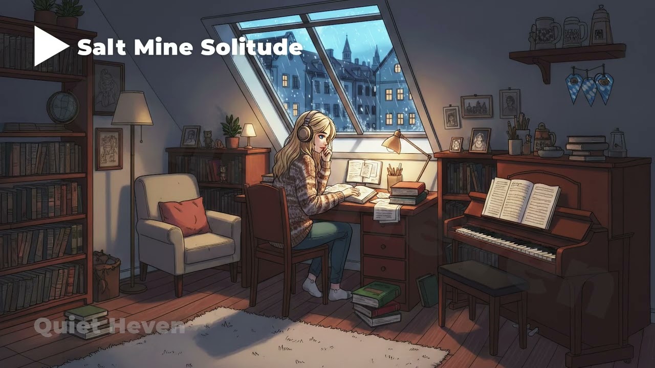 Salt Mine Solitude 📚 music for study and relax 🎵 [lofi hip hop] #lofi #relax