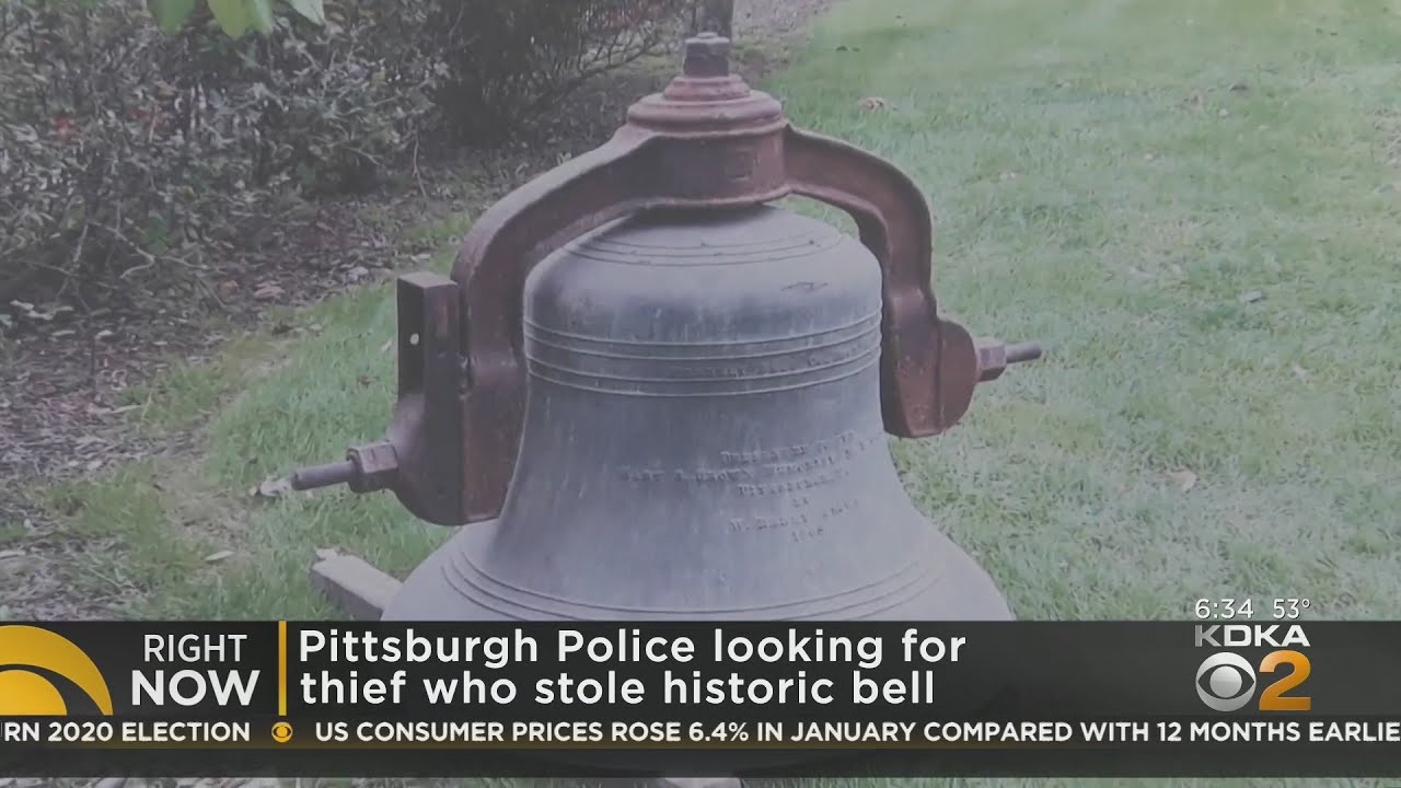 2000-pound church bell stolen in Squirrel Hill
