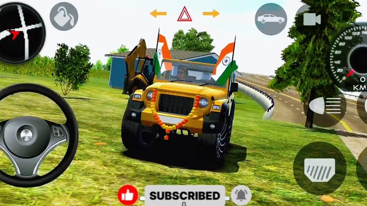 Modified Mahindra Thar Games: Indian gold Thar (Gadi Wala Games) Car Game Android Game - #2026