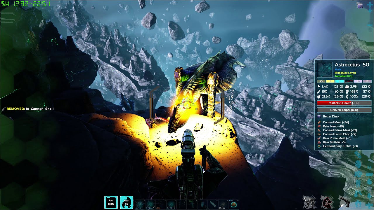 Taming astrocetus with 100% Taming Efficency