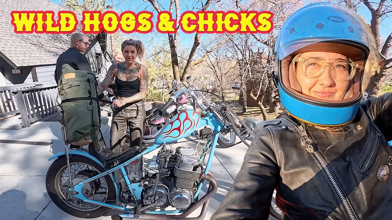 Chopper Adventure in SoCal & Bump Starting a Panhead Down a Mountain