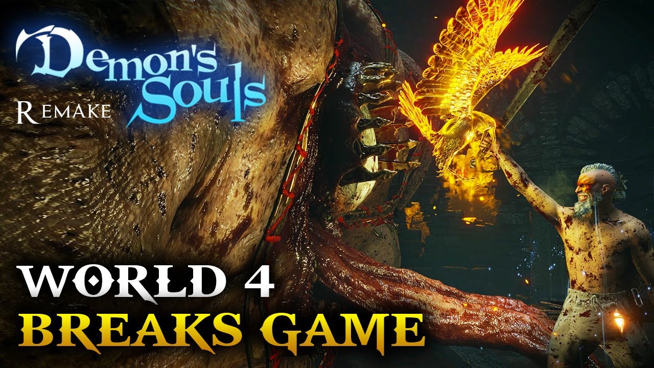 Demon's Souls PS5 - World 4 has Game Breaking Souls, Items and Bosses (NEW)