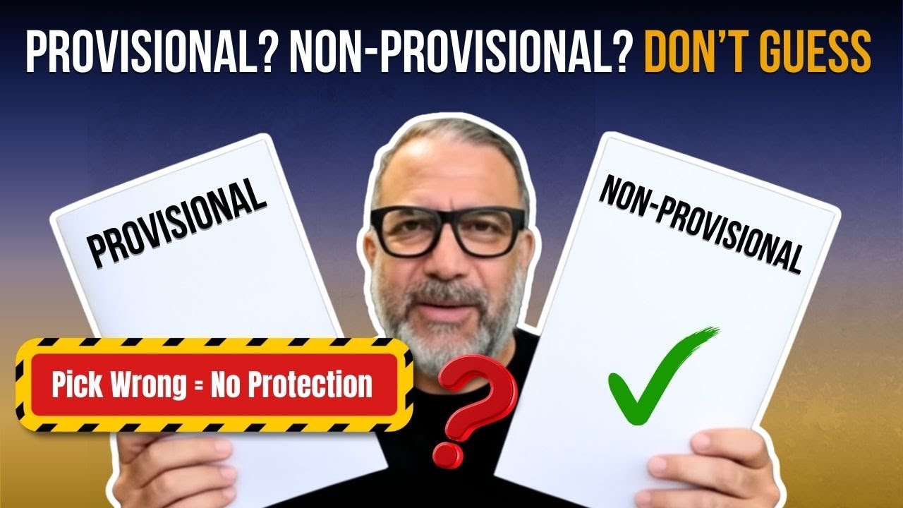 Provisional vs. Non-Provisional Patents | Rich Goldstein
