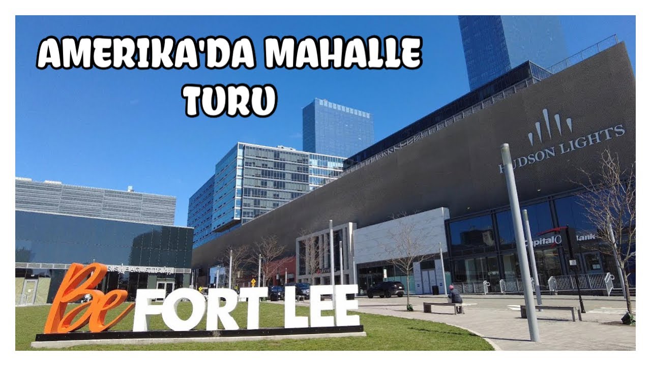 AMERIKA'DA NASIL BIR MAHALLEDE YASIYORUZ | FORT LEE, NJ 🌿
