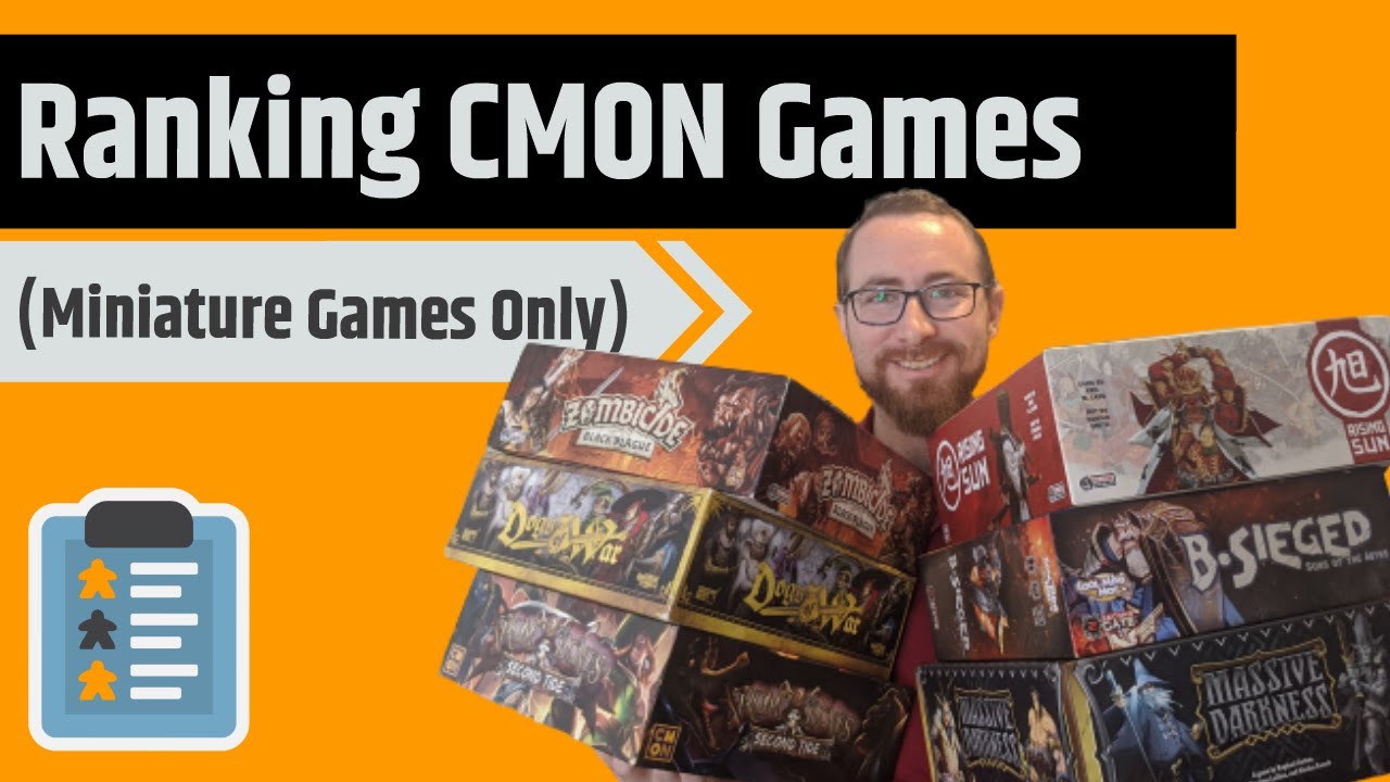 Ranking My CMON Games - Zombicide, Cthulhu Death May Die, Arcadia Quest and More!