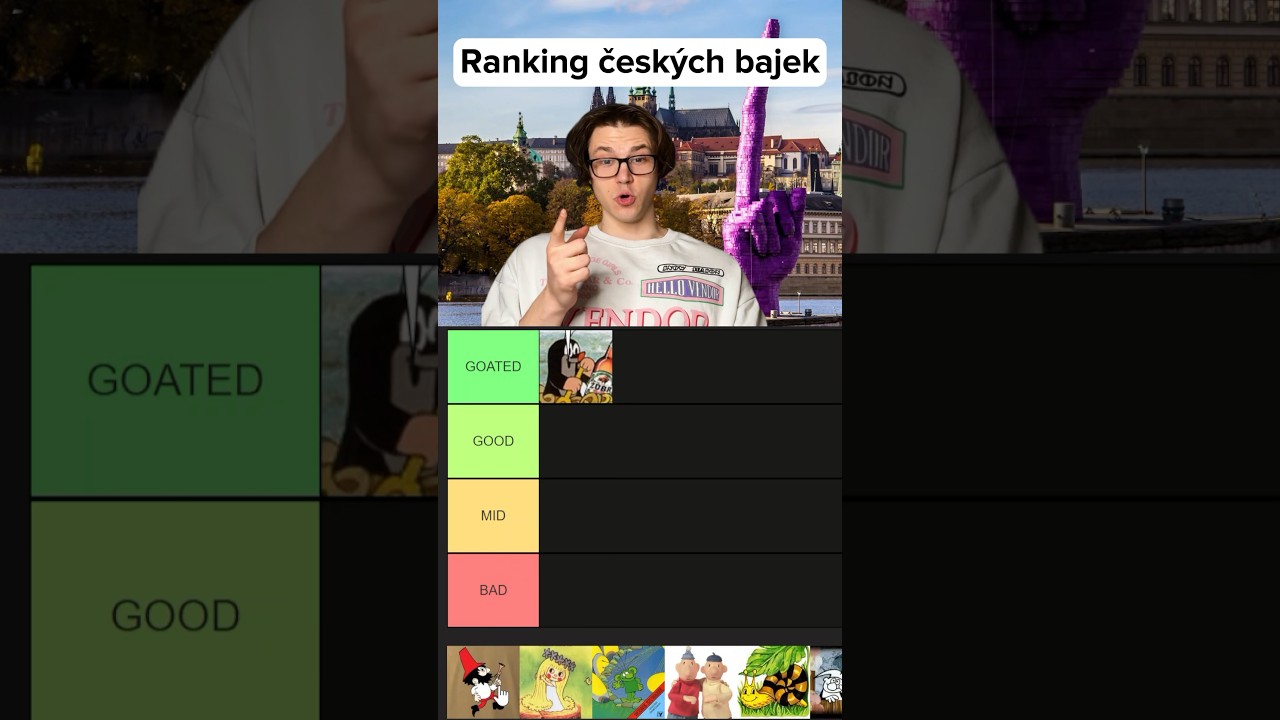 Oceniam czeskie bajki #dc #tierlist #fyp