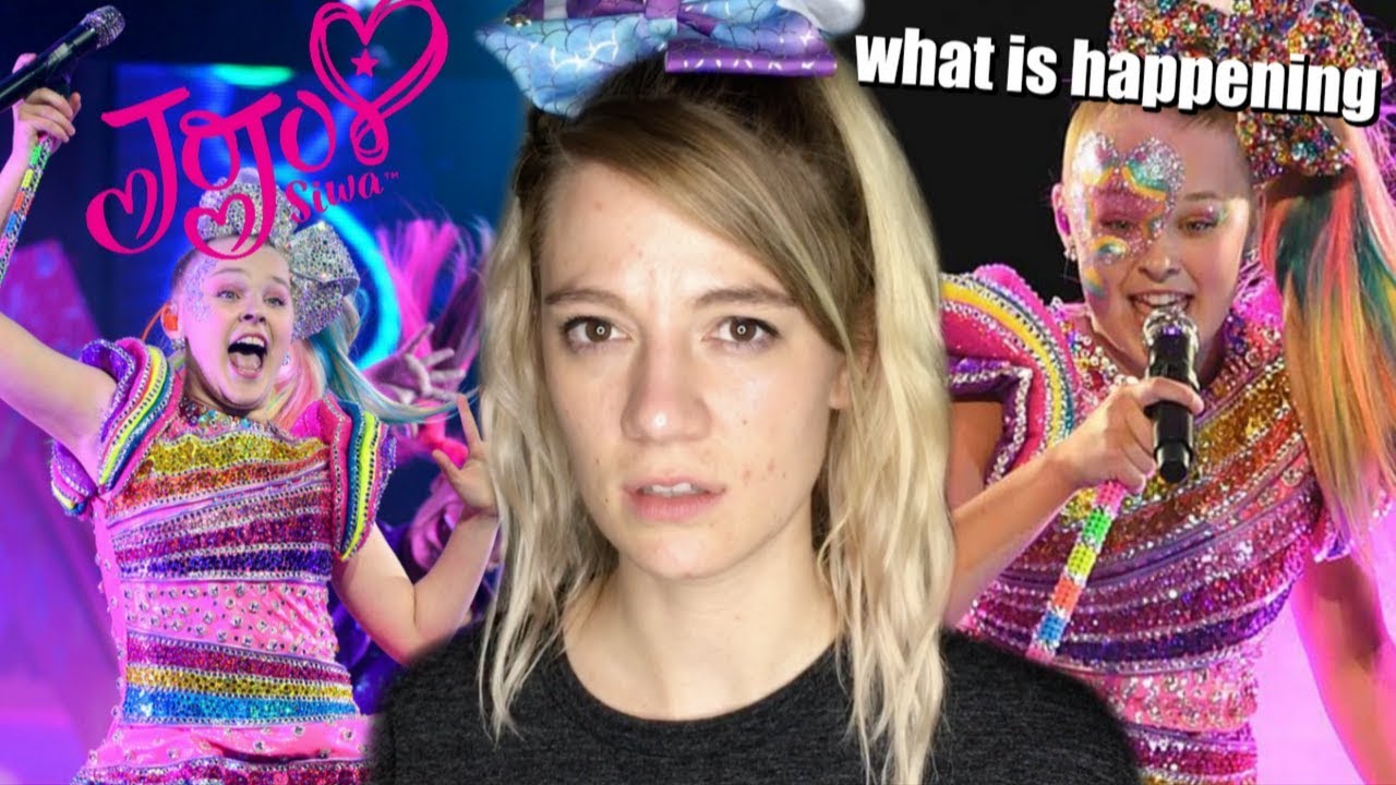 my sister forced me to go to a JOJO SIWA concert with her