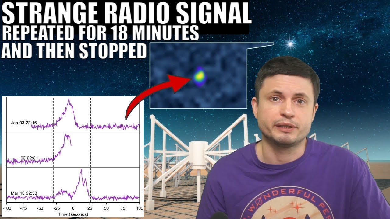 Never Before Seen Radio Signal Repeating Every 18 Minutes Detected