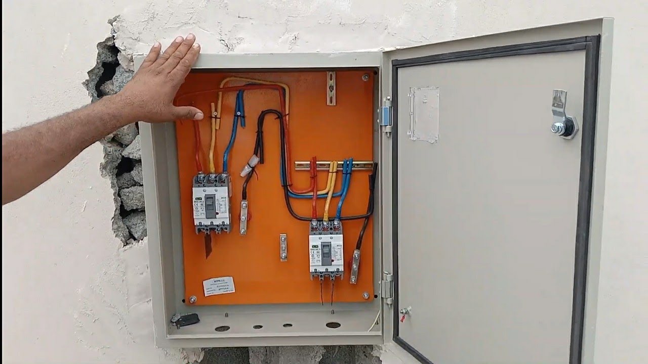 Three Phase Meter Connection | Electrical Work Oman