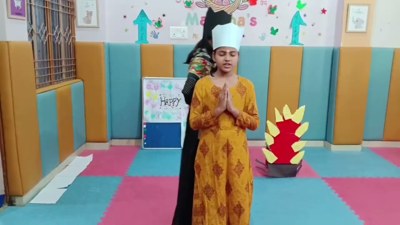 Story of prahlad and holika #holikadahan #holi #holika #mammasnestprayagraj #bestpreschool 