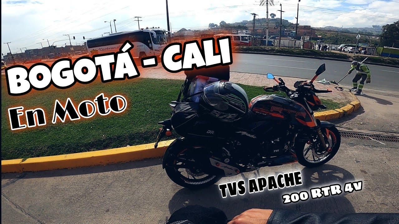 Bogotá - Cali en moto (Suesca - Cruzando Bogota  - Soacha y Alto de Rosas ) Parte 1.