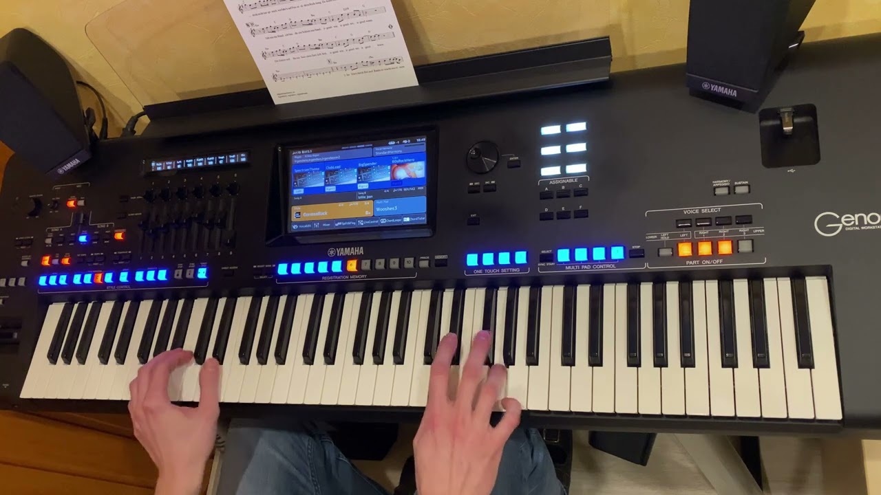 Nena: Anyplace, Anywhere, Anytime / Yamaha Genos