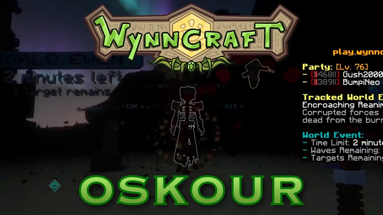 Le world event d'Almuj fait trop peur | Wynncraft Best Of 5