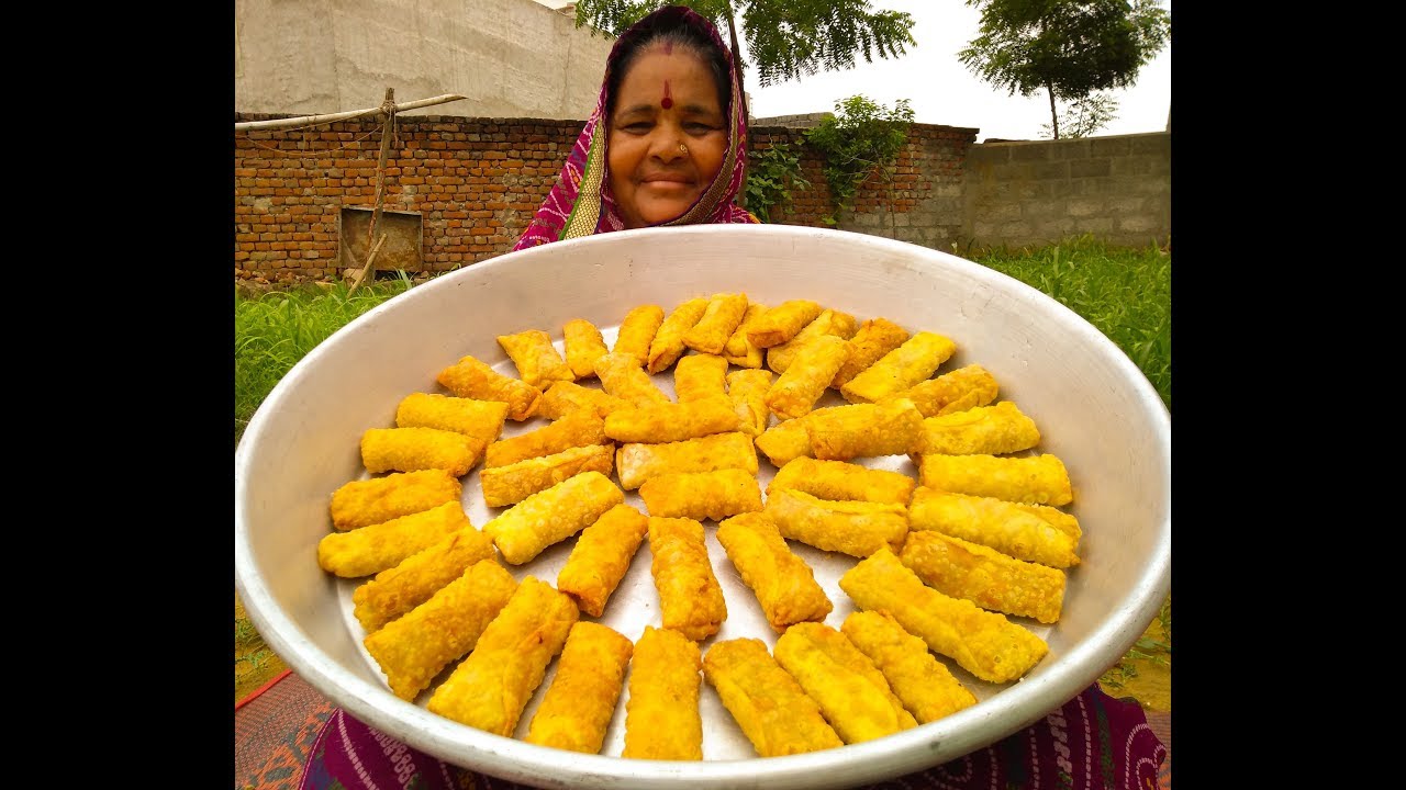 Paneer Spring Roll by Mom for Kids | Food for Orphans