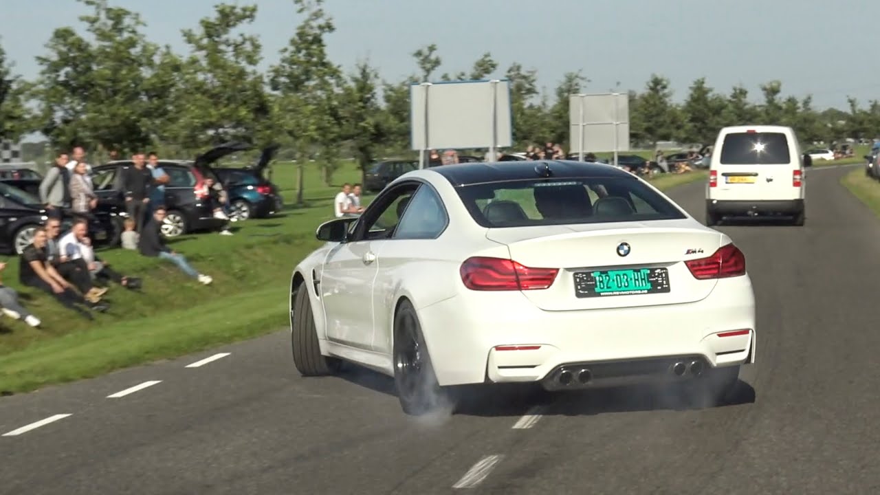 Cars Leaving Deutsche AutoFest, CRAZY DRIFTS! 700HP M140I, 680HP TT-RS, M5 E60, GTi/R, Diesels ETC!