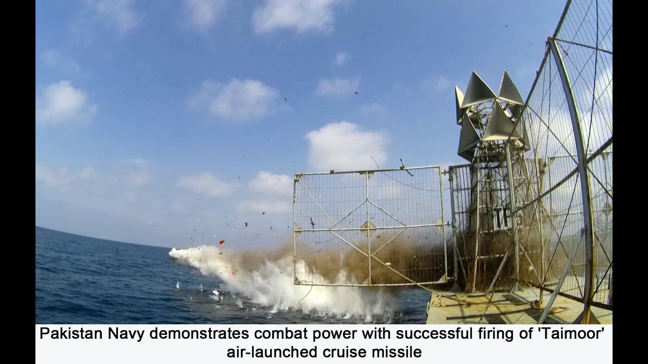 PN DEMONSTRATES COMBAT POWER WITH SUCCESSFUL FIRING OF TAIMOOR AIR-LAUNCHED CRUISE MISSILE