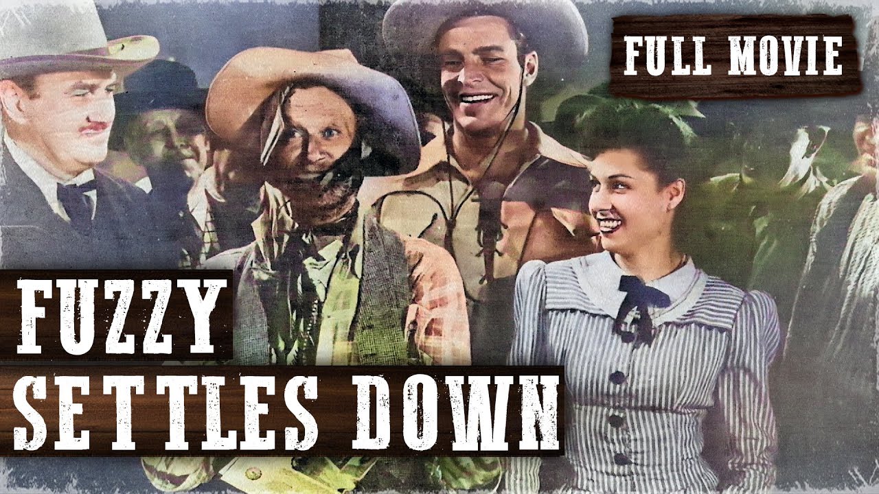 FUZZY SETTLES DOWN | Buster Crabbe, Al St. John | Full Western Movie | English | Wild West Movie