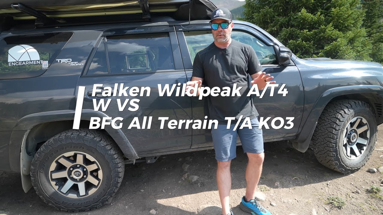 BF Goodrich All Terrain TA KO3 vs Falken Wildpeak Tires - What is better on a 4Runner?