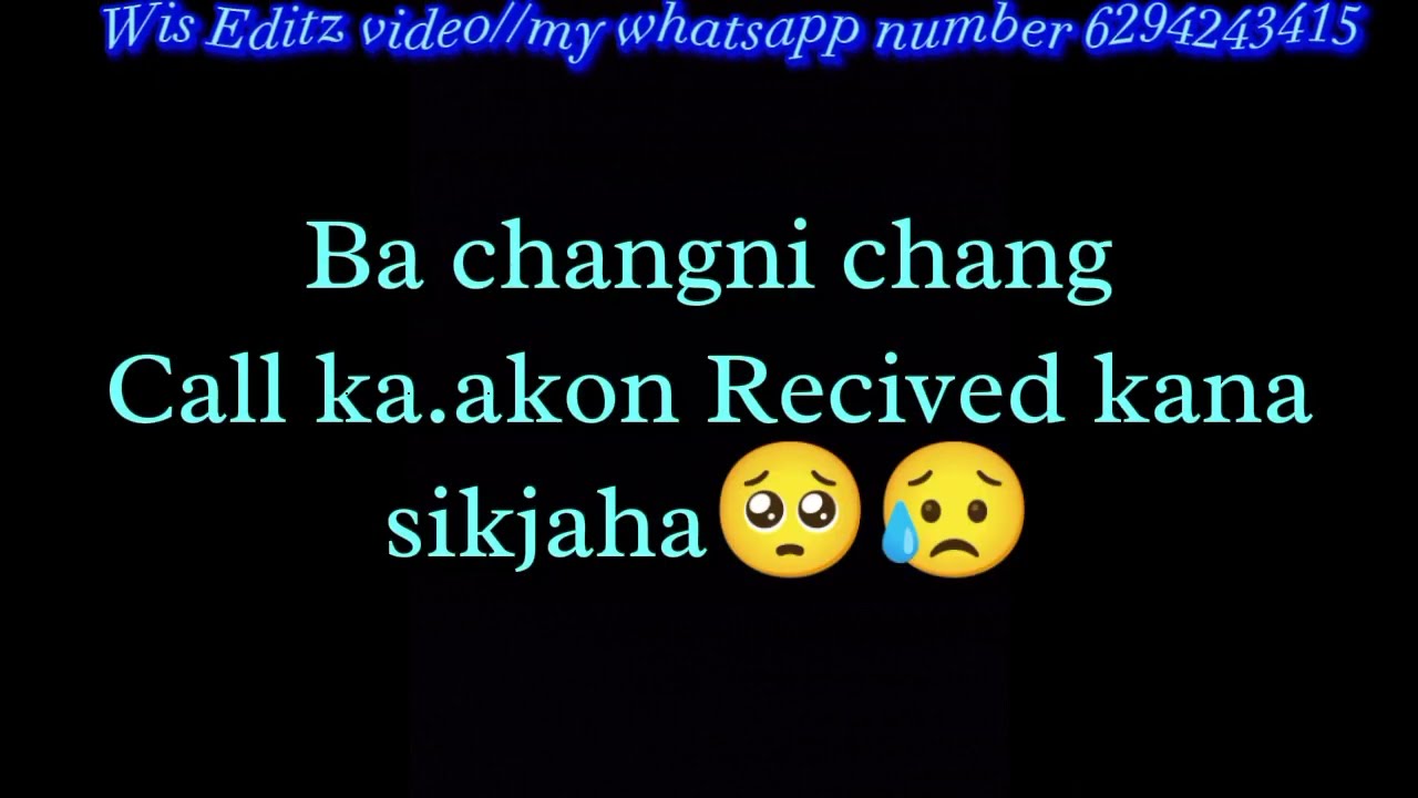 Kasa'jajokma da.ode Very sad🥺😭 breakup💔 voice WhatsApp status video@prasanchiranmomin