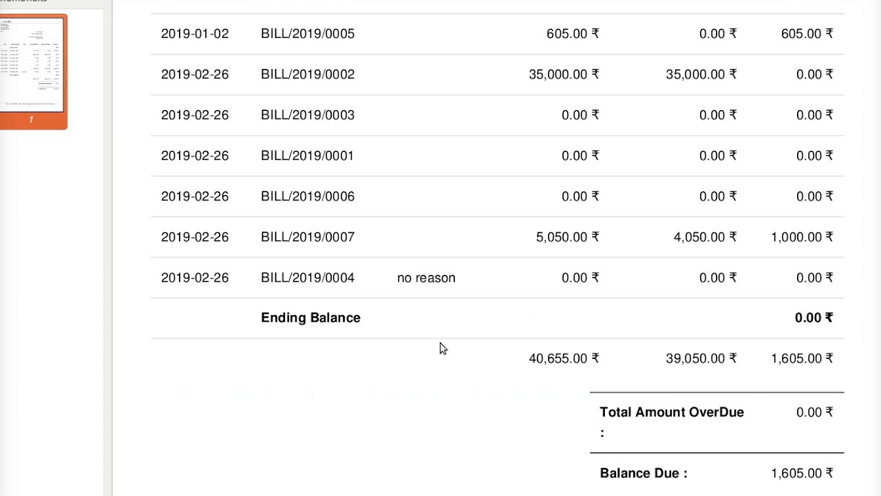 How to print Customer Statement and Customer Overdue Payments Reports | Odoo App Feature #odoo16