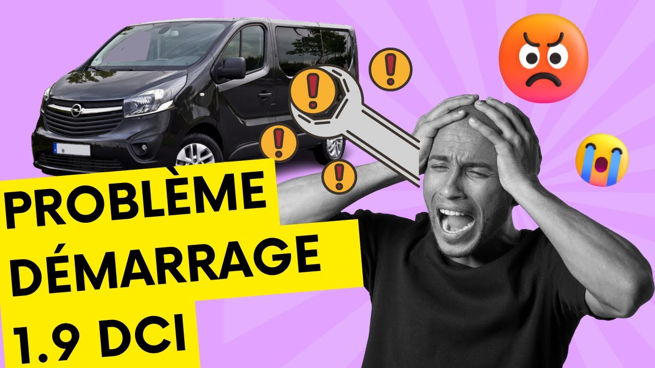 Probleme  de démarrage renault 1.9 dci  comment régler