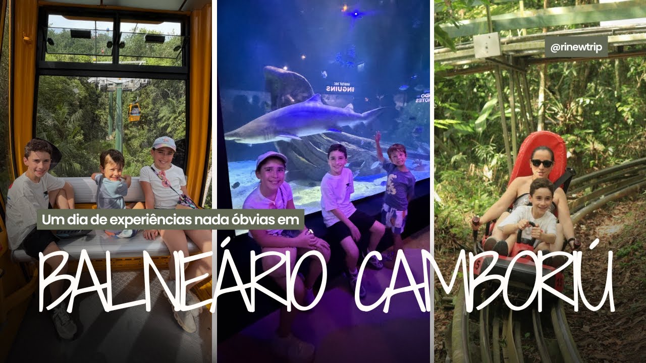 Balneário Camboriú com Crianças: Oceanic Aquarium e Parque Unipraias em 1 Dia