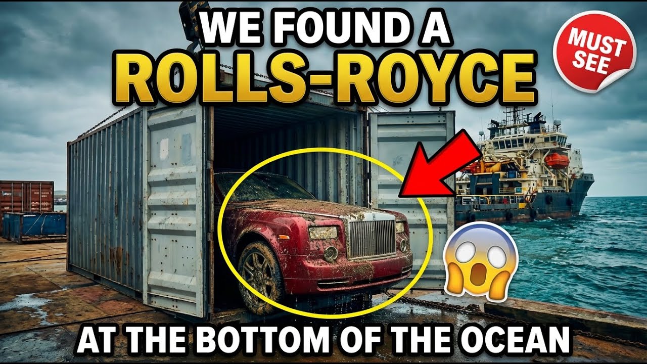 We Found a Red Rolls-Royce at the Bottom of the Ocean