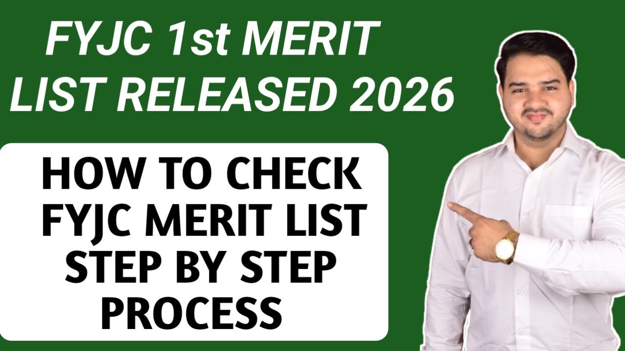 How to check FYJC 1st Merit list 2026 || FYJC Merit list Kaise check kare step by Step process || JS