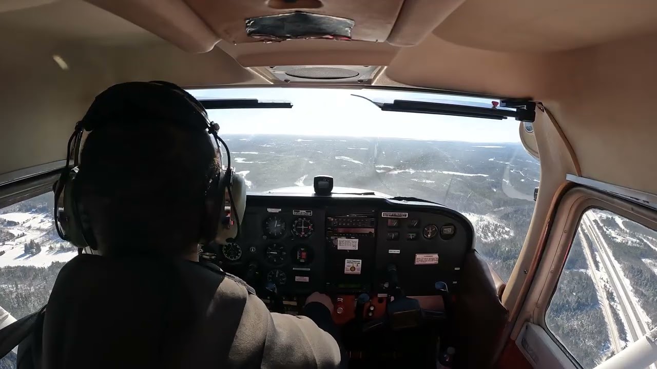 My Landing At Muskoka #muskoka  (CYQA) // الهبوط في مطار  مسكوكا