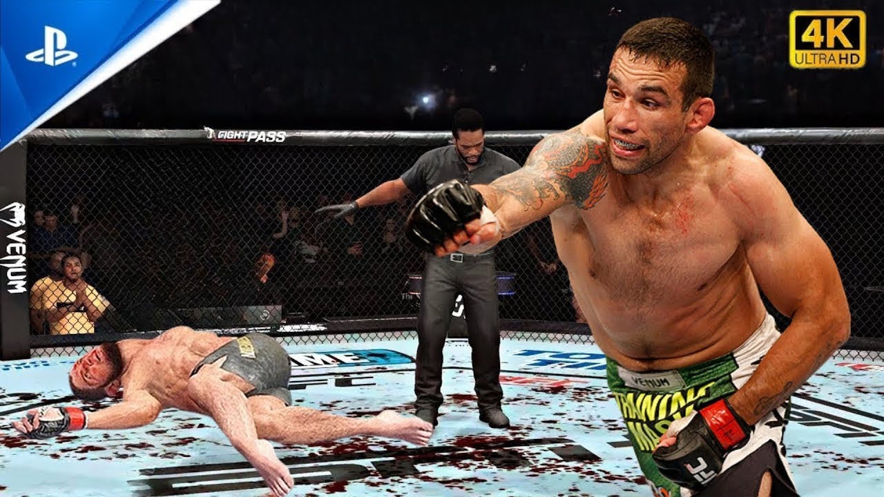 Хабиб Нурмагомедов против Хабиба Нурмагомедова Фабрисио Вердума (EA Sports UFC 4)
