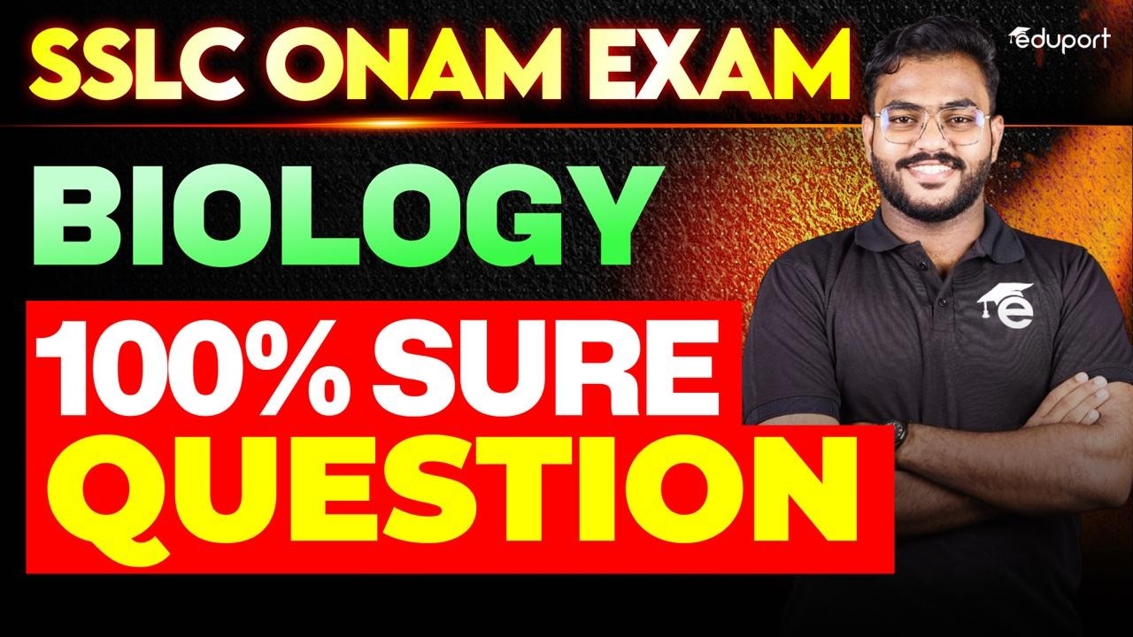 Onam Exam| SSLC Biology| Prediciton Questions With Answers | Eduport SSLC