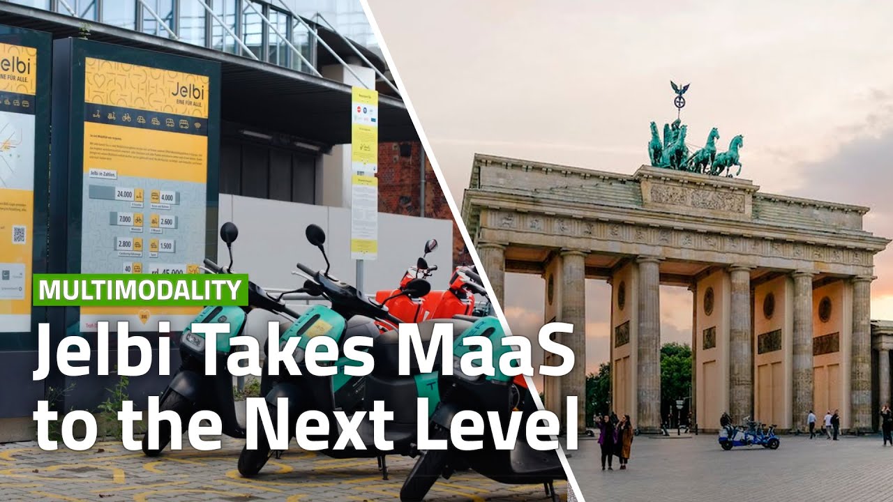 How did Berlin develop an app gathering public transport and sharing services?