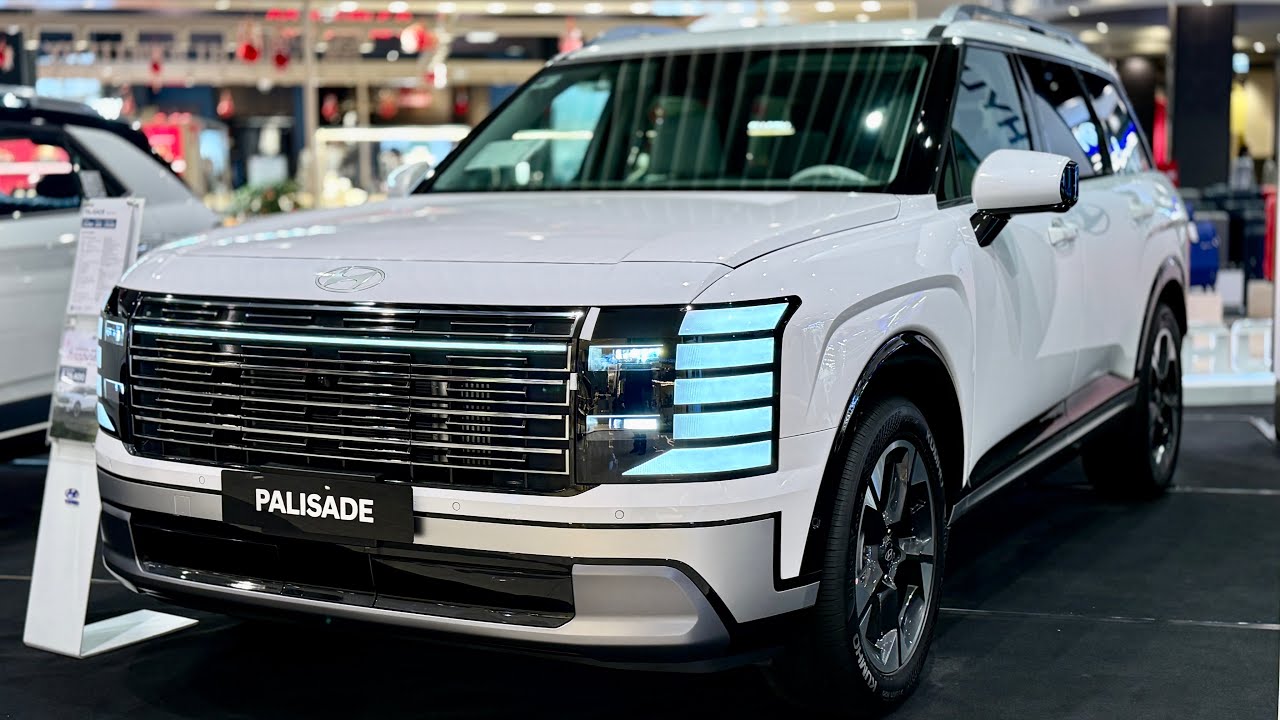 The All-New 2026 Hyundai Palisade Premium 2.5L Turbo 281HP AWD 8AT | White Exterior And Interior 