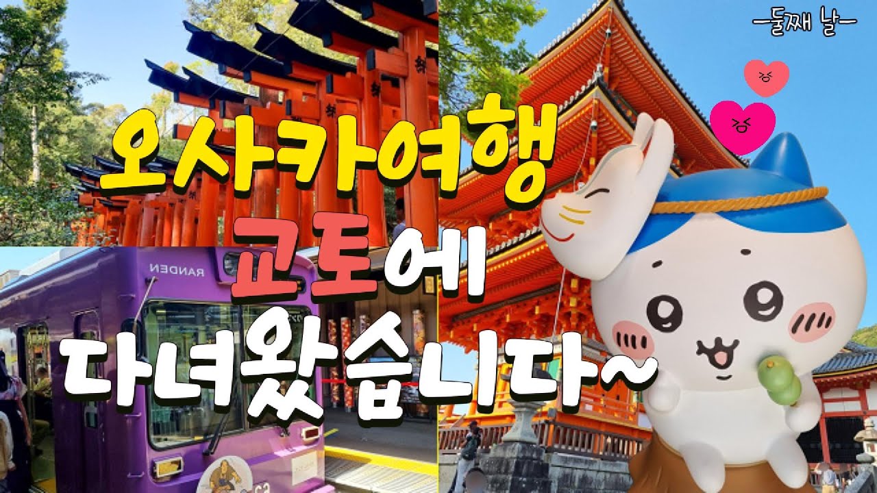 오사카여행 교토 버스투어를 다녀왔습니다~ 2일차
