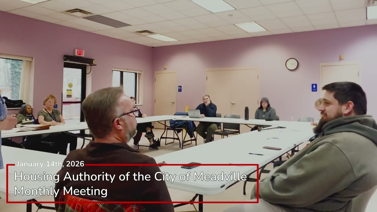 Housing Authority   January 14th Annual and Monthly Meeting