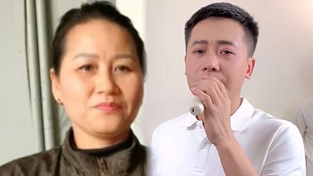 Quang Linh nghẹn ngào hát tặng Mẹ Liệu trước khi về Angola cùng Lôi Con