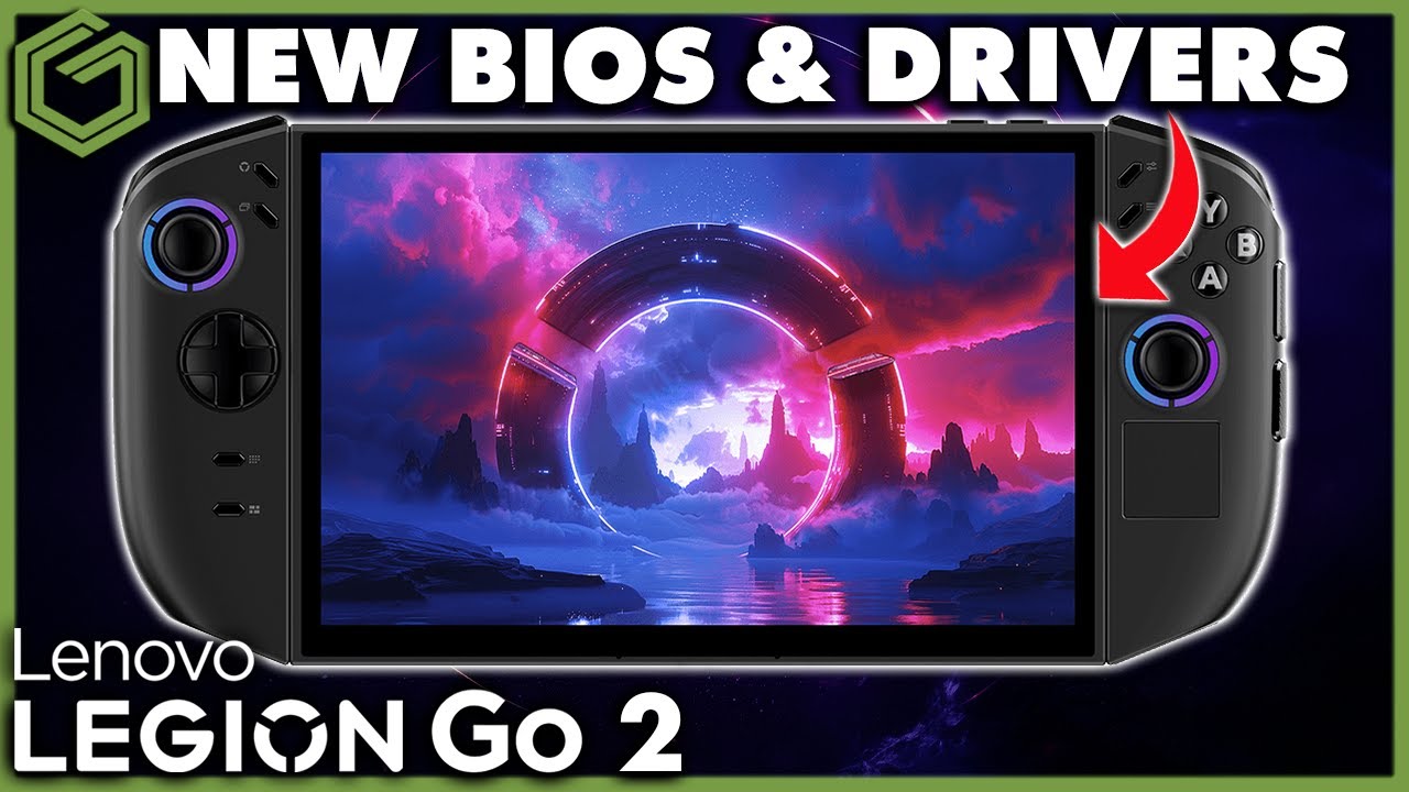 Обновления BIOS и драйверов для видеокарты Legion Go 2 уже здесь!!