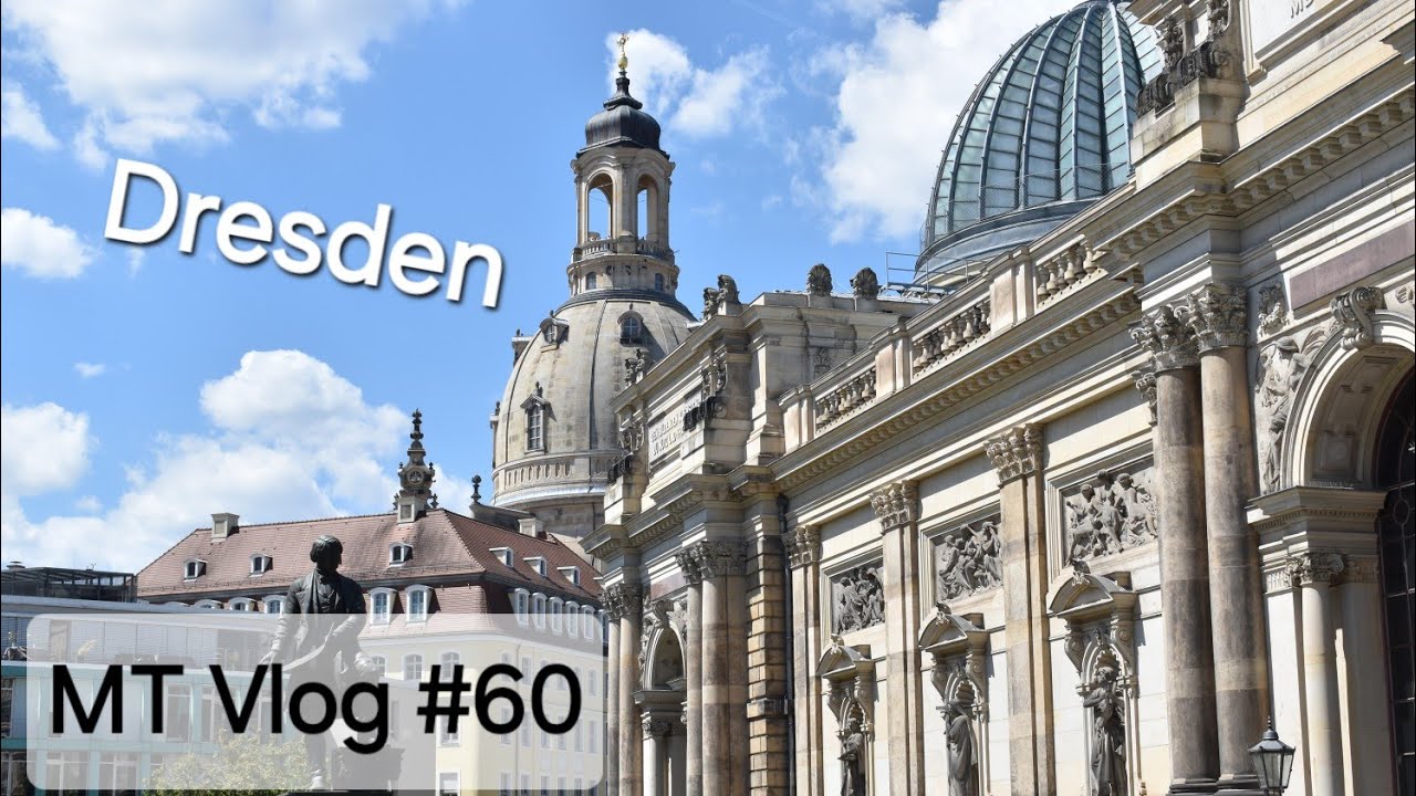 Zelfs bombardementen kunnen de architectonische schoonheid van Dresden niet eindigen | MT Vlog #60