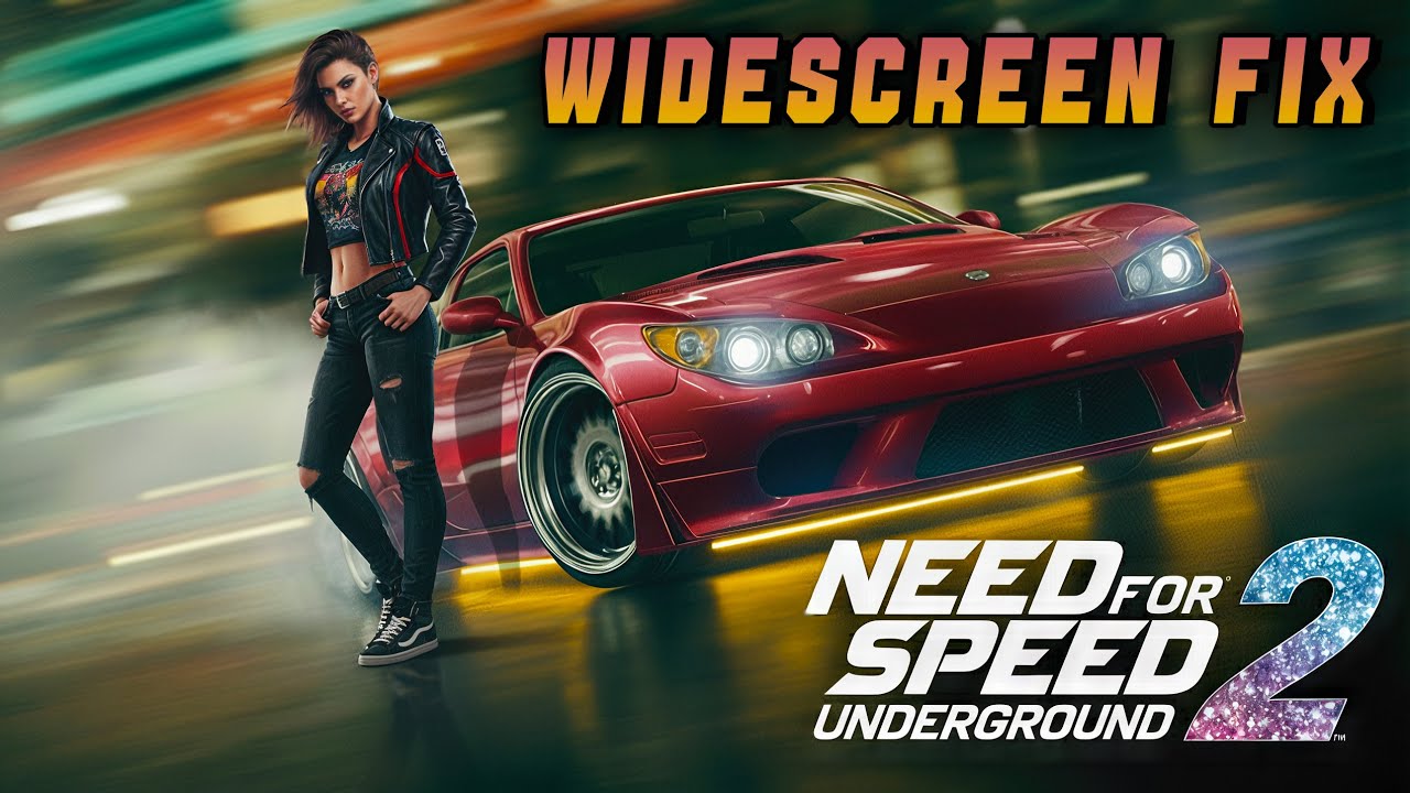 Как ПОМЕНЯТЬ РАЗРЕШЕНИЕ ЭКРАНА в Need For Speed: Underground 2 | Widescreen Fix