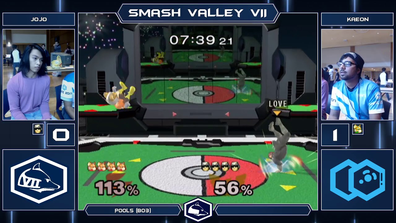 Smash Valley VII Melee Singles - JoJo (Falcon) vs Kaeon (Fox) - Pools Winners