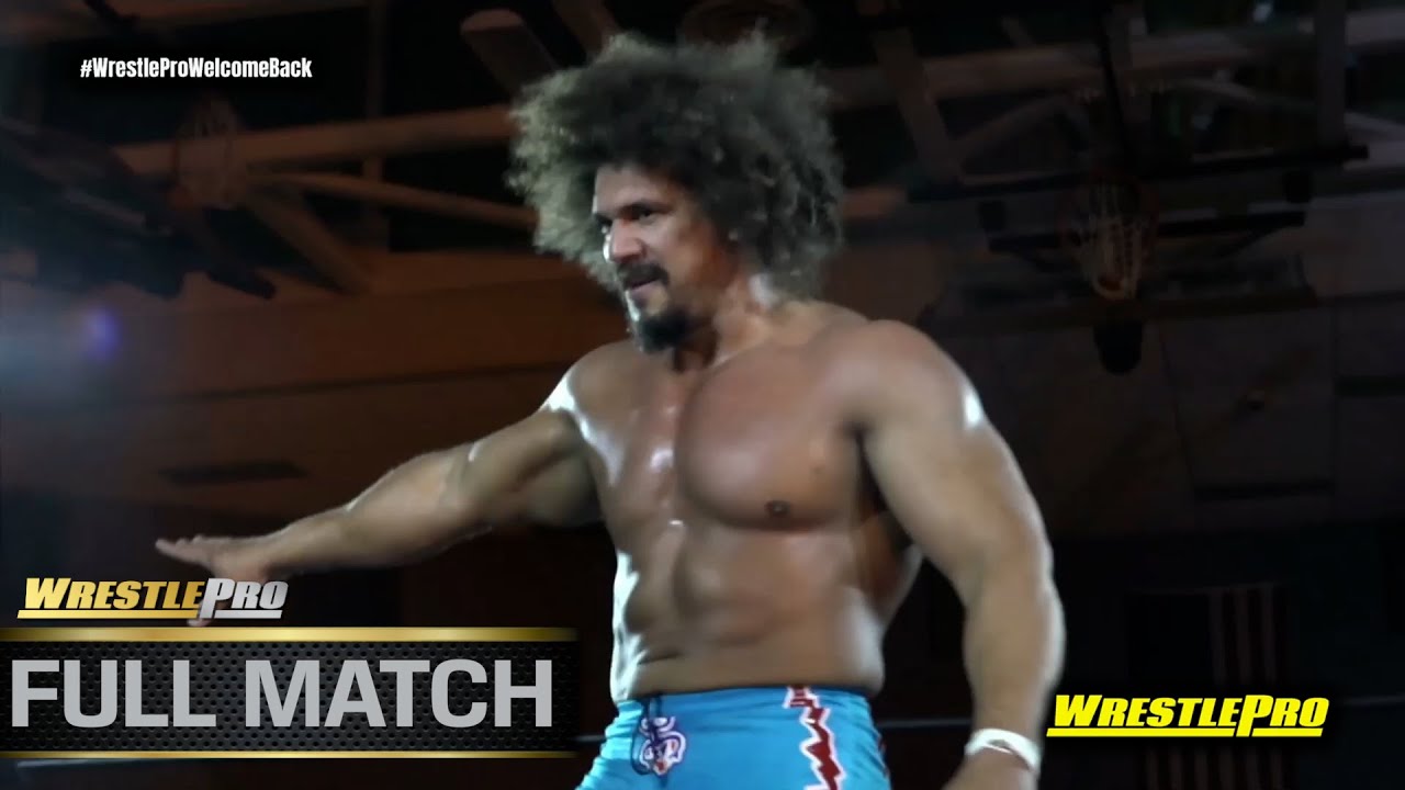 CARLITO COLON VS "THE BAD APPLE" MATT MACINTOSH - WRESTLEPRO WELCOME BACK