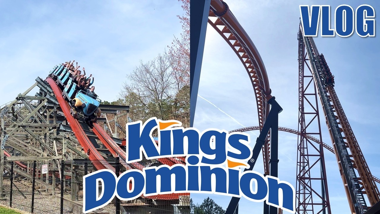 Мы застряли на Пантериане! Видеоблог о премьере Kings Dominion в марте 2026 года.