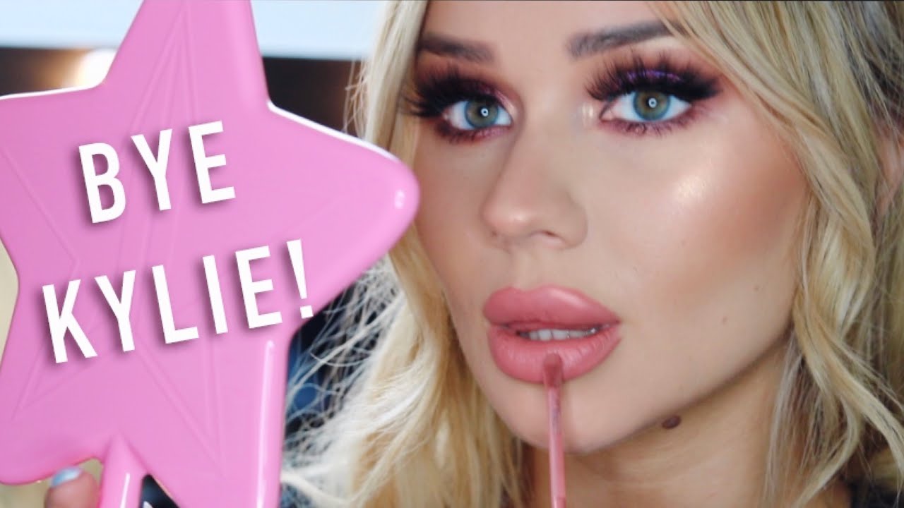 FIRST TIME TRYING ON JEFFREE STAR VELOUR LIQUID LIPSTICKS