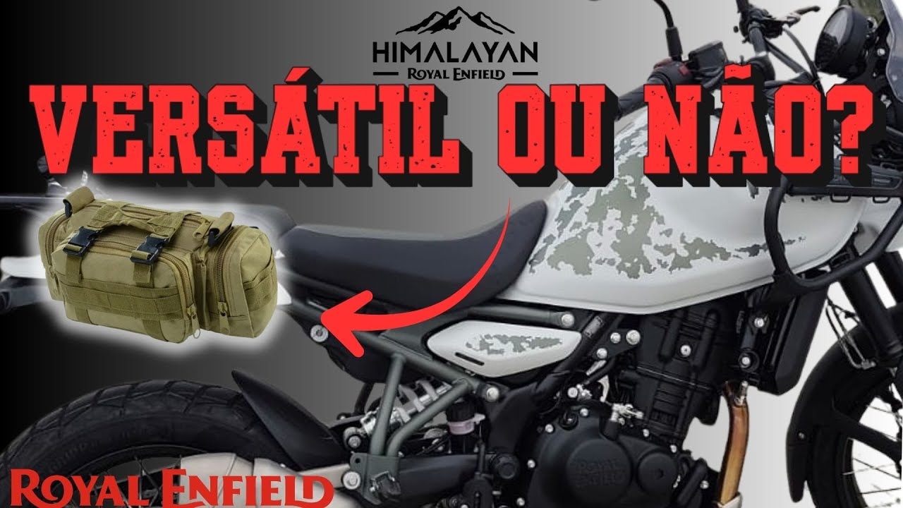 Bolsa Tática Versátil para Moto | Review Completo, Fixação e Uso no Dia a Dia