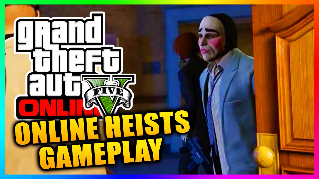 GTA 5 HEISTS GAMEPLAY DLC ONLINE - BANK HEIST - PART 1! GTA ONLINE PACIFIC STANDARD HEIST! (GTA V)