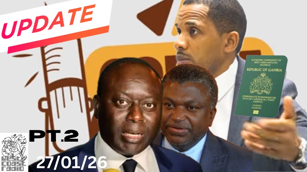 CTWPG: Passports for Diaspora Gambians, Stop Signs, | Dr Ceesay Pt.2 