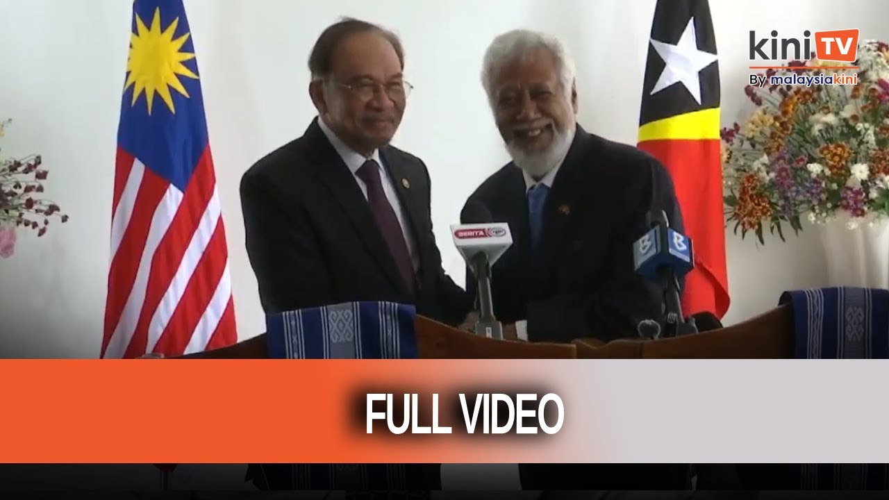 [FULL VIDEO] PM Anwar Ibrahim's press conference with Timor Leste's PM